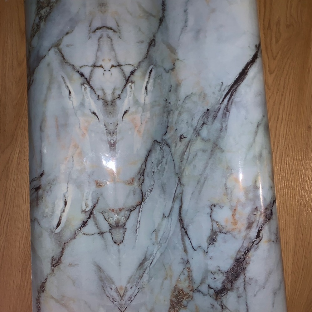 WIDE blue Marble contact paper! 23.6"x196"